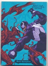 2016 Marvel Masterpieces Battle Spectra Gems Blue PMG BS-5 36/99 Venom Carnage