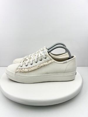 Keds Sneaker Ivory Keds Keds Triple Kick Leather Sneakers