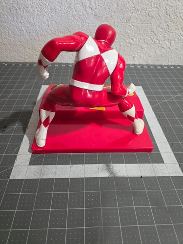Telefono vintage 1994 Mighty Morphin Power Red Ranger Sabans non testato con scatola - Foto 9 di 23