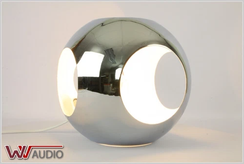 VINTAGE TABLE LAMP 1970s 22cm Height. Table lamp. Chrome.