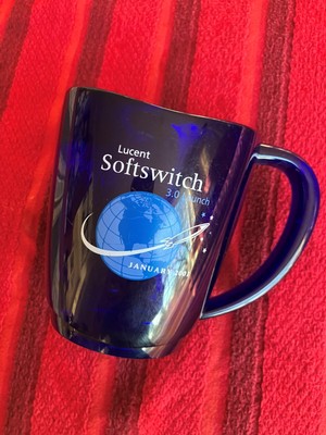 Lucent Softswitch 3.0 January 2001 launch mug