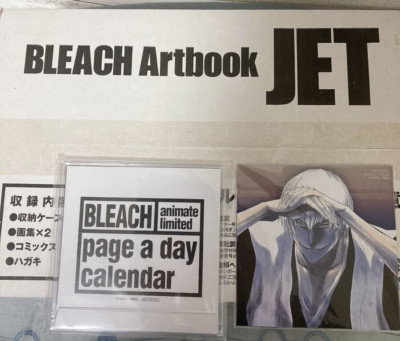 Bleach illustrations JET Art Book Limited unopened shipping