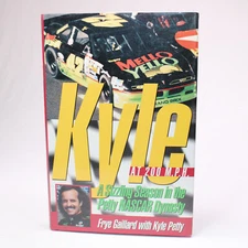 SIGNED Kyle Petty & Frye Gaillard Kyle At 200 M.P.H. NASCAR 1993 1st Ed. HB w/DJ