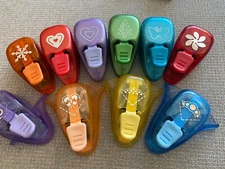 EK Success Paper Punch 1" 1.25" Crafts Whale Lever Shapes Corner YOU PICK