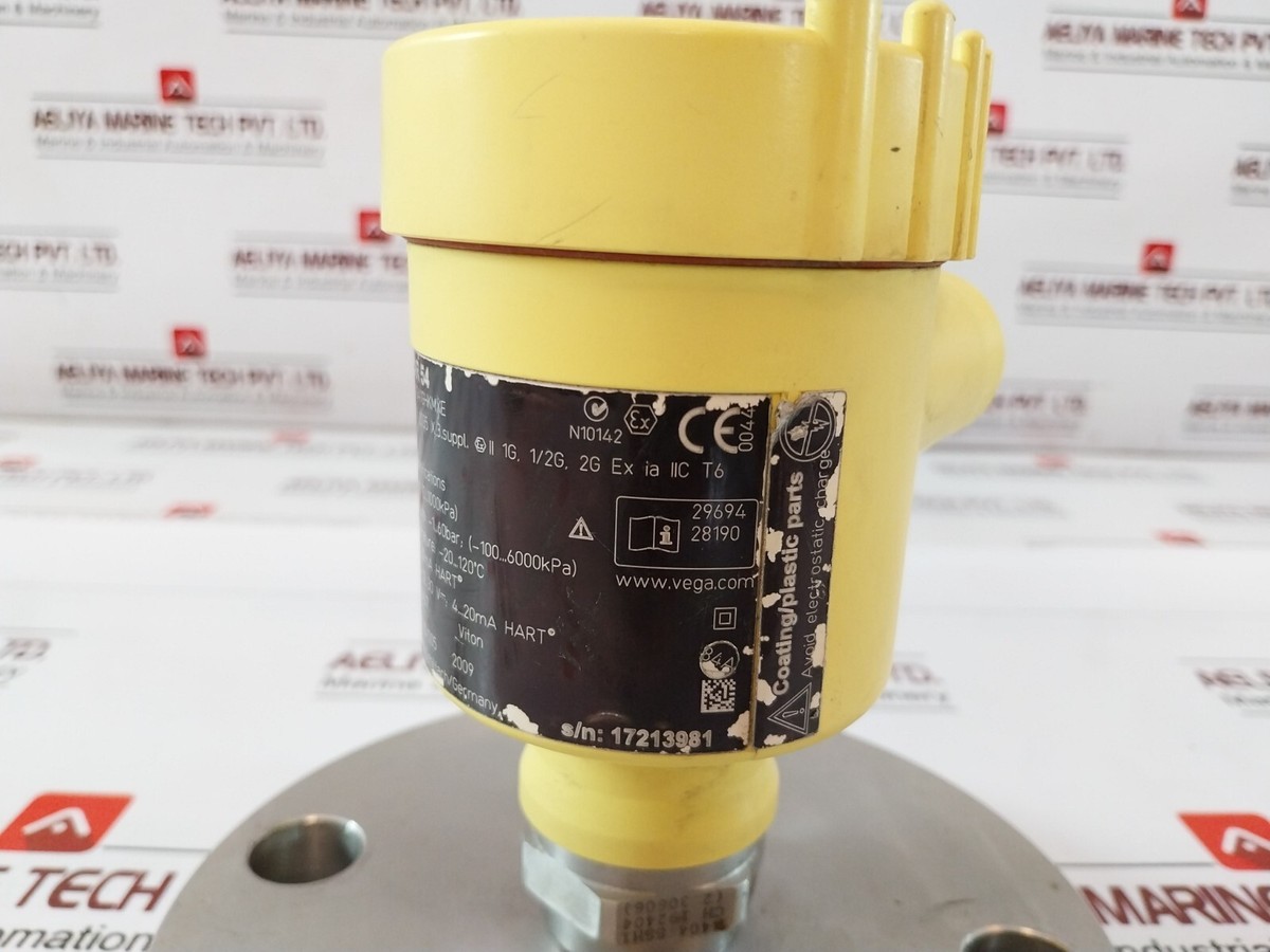 Vega VEGABAR 54 Pressure Transmitter BR54.CXGA1GHKMXE IP66/67 REV