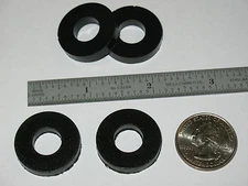 4 SORBOTHANE VIBRATION ISOLATION RINGS 1in Washer disk