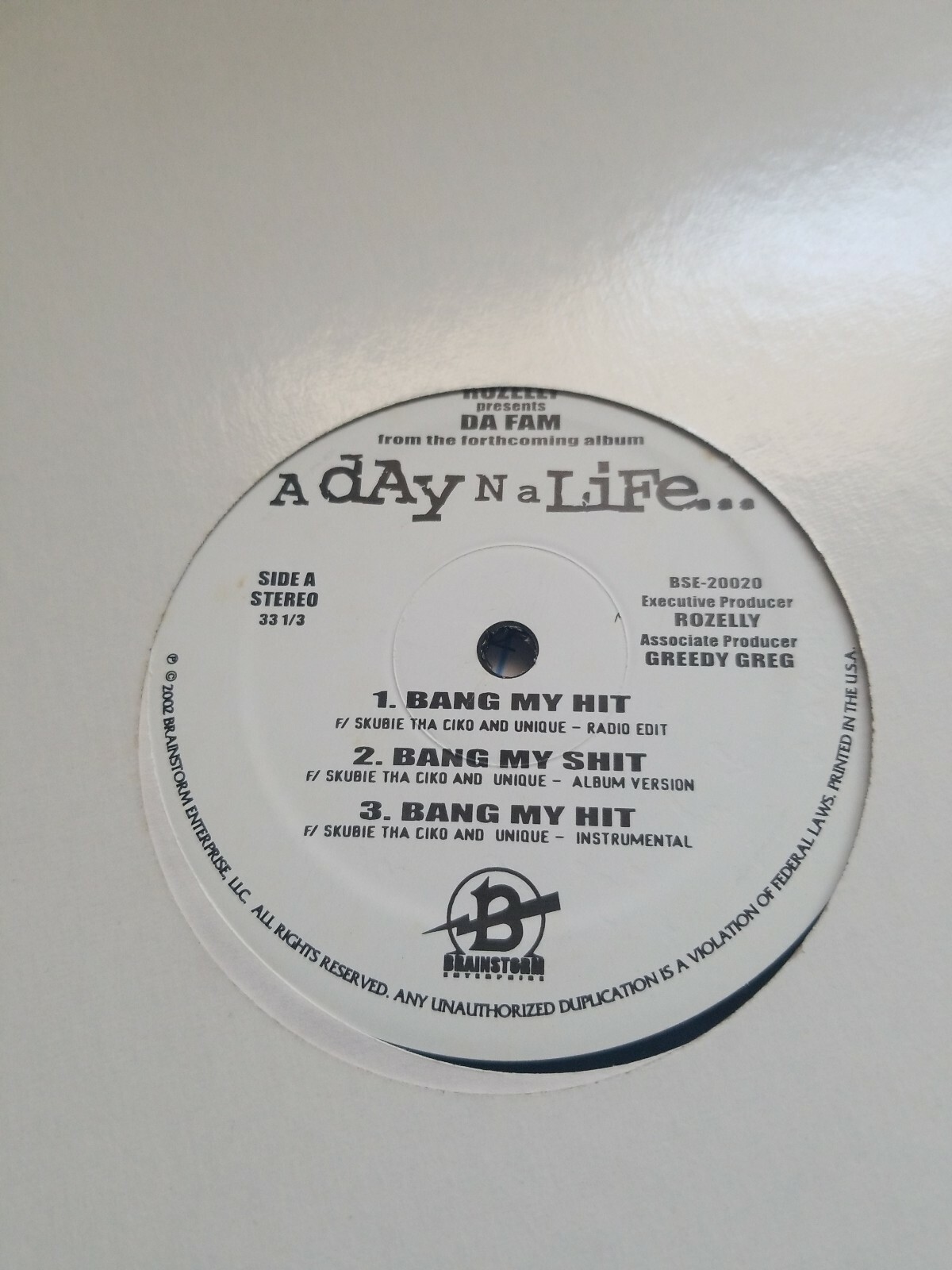 Da Fam ‎– Bang My ShitWhat U Fucin Wit NM 2002 Hip Hop Rap Skubie Lil keke  E-40 | eBay