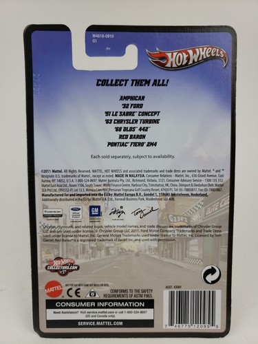 HOT WHEELS 2011 Boulevard Big Hits ‘68 Olds 442 Real Riders - Picture 3 of 4