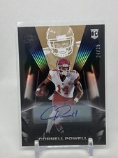 2021 Panini Black Rookies Copper Auto /25 Cornell Powell #139 Kansas City Chiefs