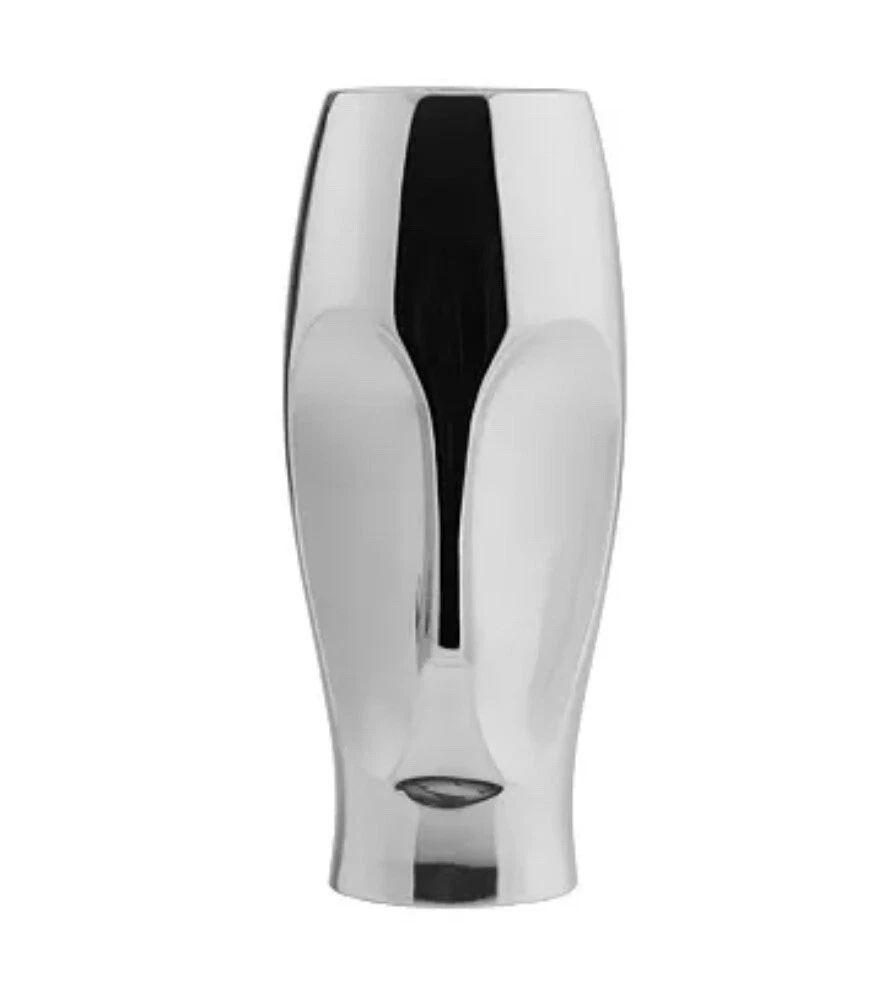 Nambé Face Vase Small 5" L x 4" W x 10" H