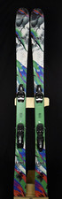 NEW LINE PANDORA 84 TWIN TIP SKIS SIZE 165 CM WITH LOOK BINDINGS 699