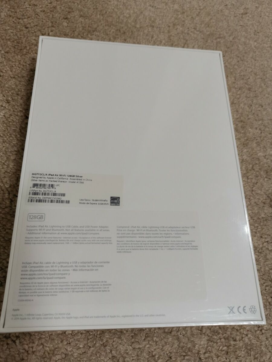 Brand NEW sealed Apple iPad Air 2 128GB, Wi-Fi, 9.7in Brand NEW sealed Apple iPad Air 2 128GB, Wi-Fi, 9.7in