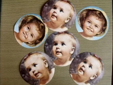 Lotto di n�6 Punti Nestl� Latte anni 60 - rarissimi [AF-15]