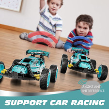 Rechargeable RC Remote Control Kids Off Road 2WD Racing Car Toys 1:18 High Speed