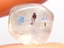 P-1 Paraiba Quartz Gilalite 4.26ct 10x10x6mm Brazil Medusa Quartz free form