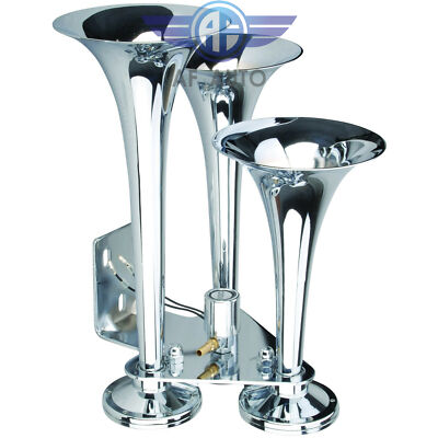 Motohorn 3.0 Train Horn For Truck 152DB Triple Train Horn Kit - Foto 3