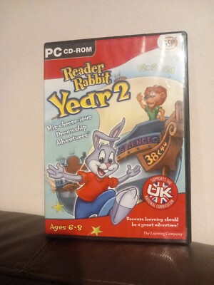 Reader Rabbit MATHS Jahr 2 / Alter 6-8 PC CD ROM - Windows 98/ME/2000/XP GSP