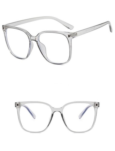 Mens Women Anti Blue Light Blocking Computer Gaming Anti Eyestrain Large Glasses - Picture 20 of 25