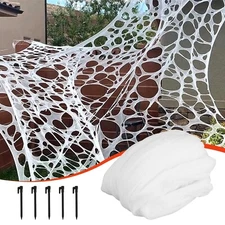 Outdoor Giant Spider Web Decorations Elastic Fabric Mesh for Haunted House Decor