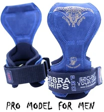 Cobra Grips PRO Series Weight Lifting Straps Wraps Grips Gloves Gym Hooks