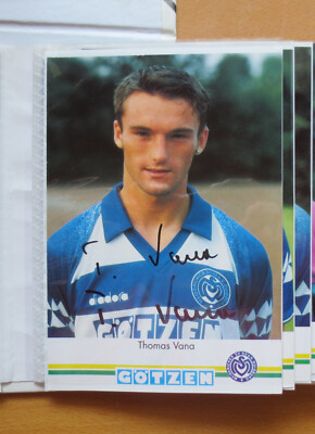 PK112,76)   Autogramm  Thomas Vana  MSV Duisburg