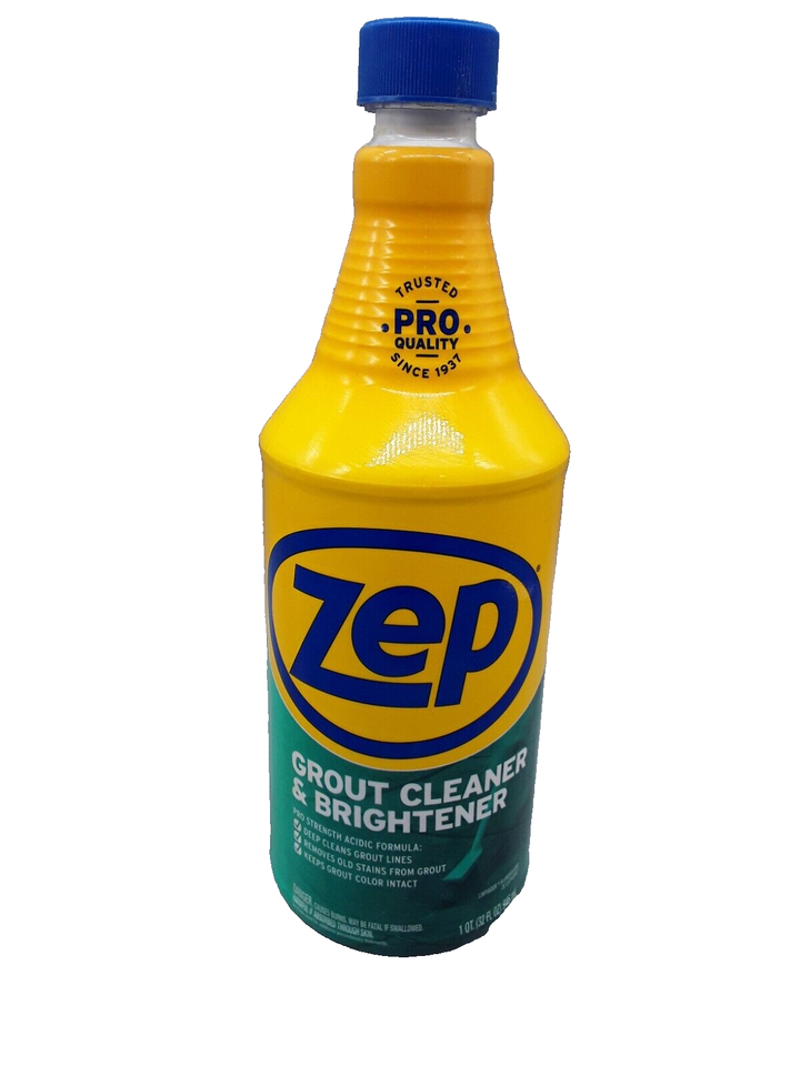Zep Industrial Grout Cleaner and Brightener 32 ounce (Pack of 4) eBay
