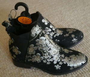 floral ankle boots primark