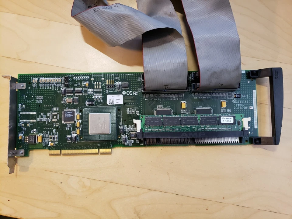 Adaptec 2400A AAR-2400A UDMA ATA IDE RAIDCard PCI controller - Immagine 2 di 2