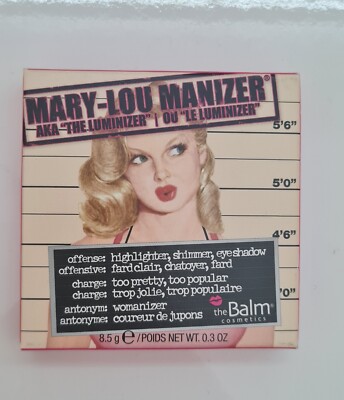 The Balm Mary-Lou Manizer Highlighter Puder Make-Up Powder Neu