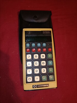 CALCULATRICE VINTAGE COMMODORE 202 Japan 1969 Fonctionne 61989 277167657318