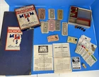 Vintage 30s 40s Parker Brothers Monopoly Game Box Money Cards Wood Houses Board