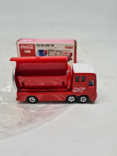 TOMICA #37 COCA COLA COKE EVENT CAR TRUCK New In Box Vintage Moving Parts 1990 - Picture 5 of 13