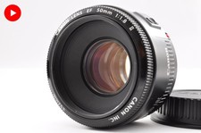 Exc 5 Canon EF 50mm f/1.8 II AF Standard Lens From Japan 1219