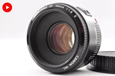 [Exc+5] Objectif standard Canon EF 50mm f/1.8 II AF du Japon #1219 - Photo 1/4