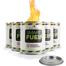 Bioethanol Gel Fuel Cans Clean-Burning Ethanol Fireplace Fuel for Indoor ...