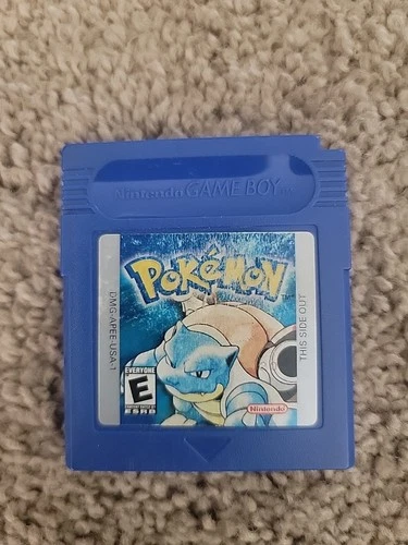 Pokemon Blue Version (Game Boy, 1998) Authentic
