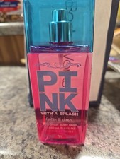 Bruma para todo el cuerpo Victoria's Secret rosa fresco y limpio con un chapoteo 8,4 oz