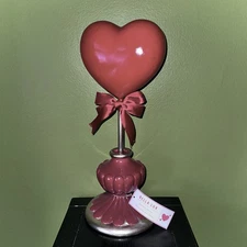 BELLA LUX Red Heart Valentines 16.5” Tall Tabletop Decor NWT