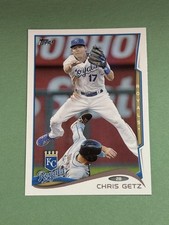 Chris Getz 2014 Topps Kansas City Royals #298 X458