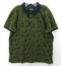 Rodd Gunn Polo Shirt Men XL Green Pullover Sports Fit Tropical Resort Wear
