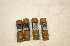 Lot of 4 Bussman Fusetron FRN-R-3 Fuses