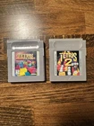 Nintendo Gameboy (Tetris Plus) & (Tetris 2) Game Cartridges Only