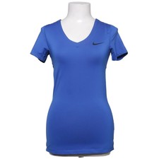 Nike Pro, Trainingsoberteil, Größe: S, Blau, Einfarbig, Damen #XEC