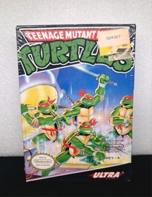 Teenage Mutant Ninja Turtles (Nintendo NES, 1989) CIB completo quasi come nuovo