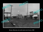 Roseau Minnesota The Main Street & Stores c1900 Old Large Historic Photo