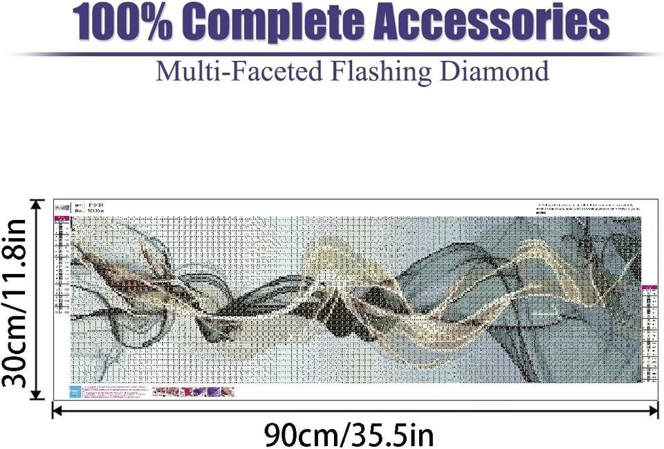 Kits de pintura de diamantes 5D para adultos, kits de arte musical de arte de diamantes de gran tamaño para un Foto 2 de 4