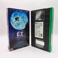E.T. The Extra-Terrestrial VHS MCA Home Video Green Flap 1988