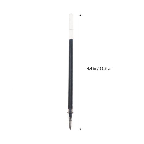 12 Pc Pen Refills Quick Drying Ink for Click Pens Office Stationery - Picture 7 of 12