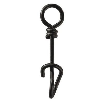 BKK FAST SPIRAL SNAP-32 (Black Nickel) - Schnellverbinder, Rig Snap, Einhänger