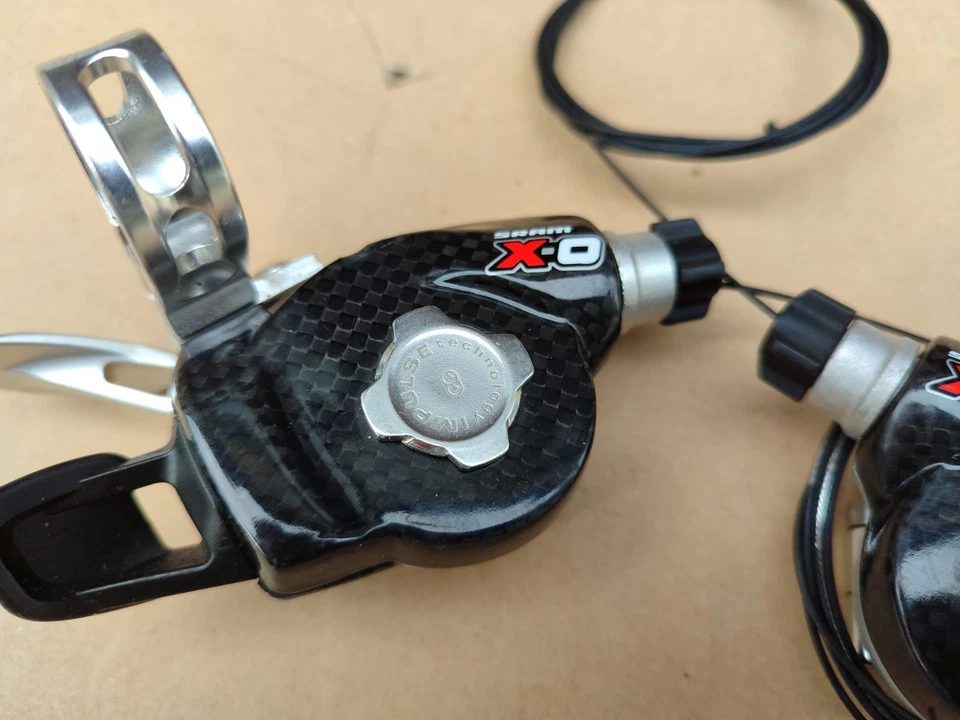 SRAM X.0 Carbon 3x9 Trigger Vintage Schalthebel TOP ! - Bild 3 von 4